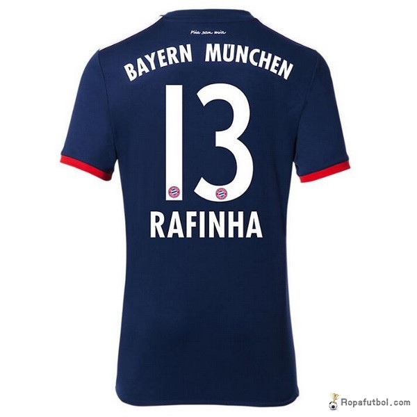 Camiseta Bayern de Múnich Replica Segunda Ropa Rafinha 2017/18